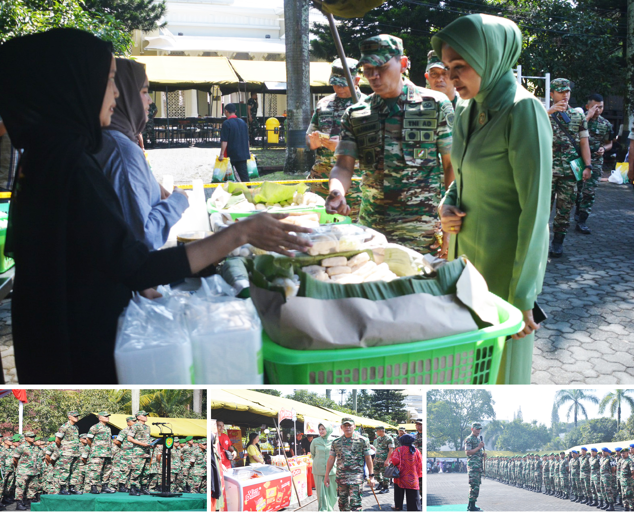Kodam III/Slw Gelar Bazar TNI Sambut Idul Fitri 1445 H