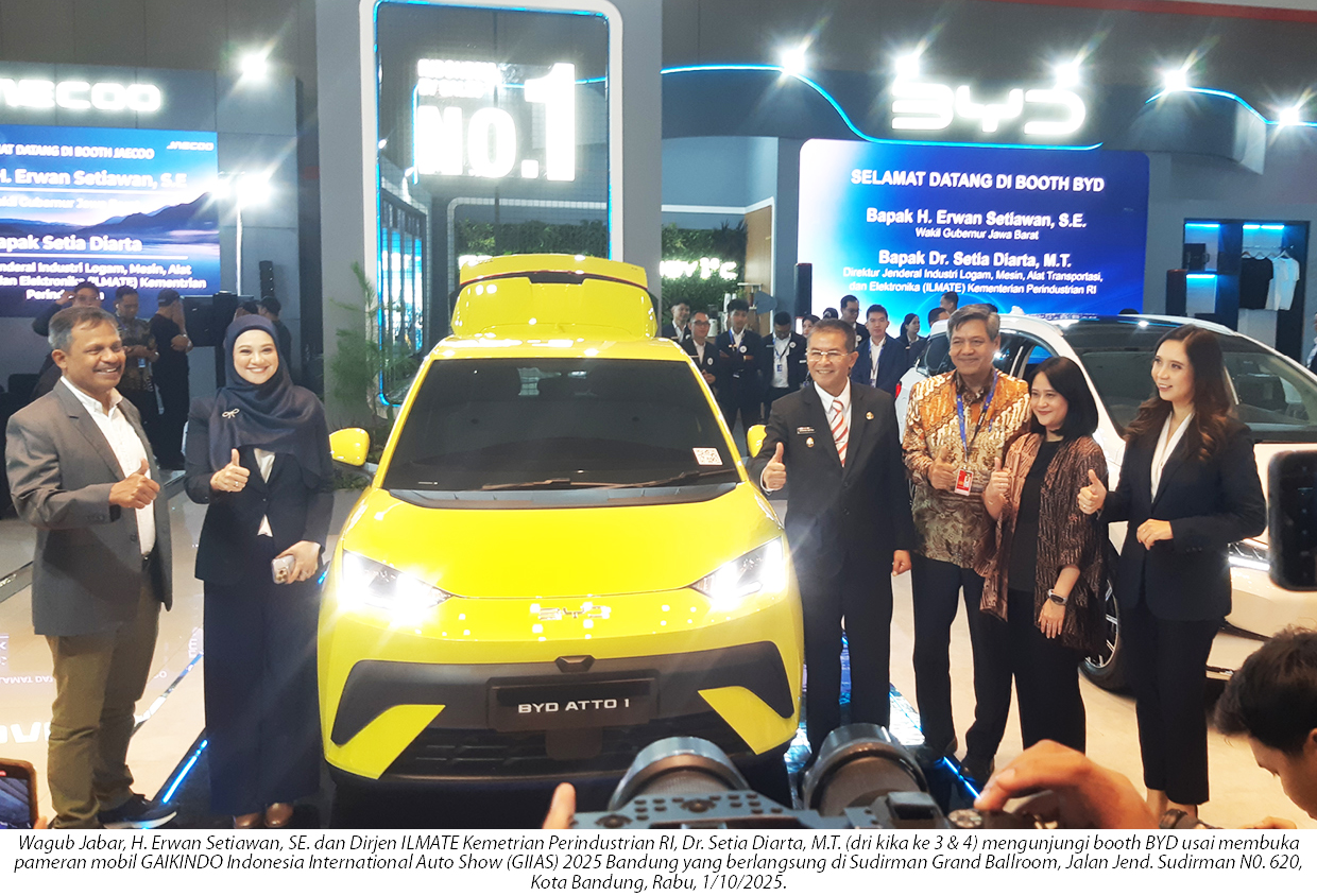 BYD ATTO 1 Resmi Hadir di GIIAS Bandung 2025, City Car Hemat dan Tangguh untuk Masyarakat Jawa Barat