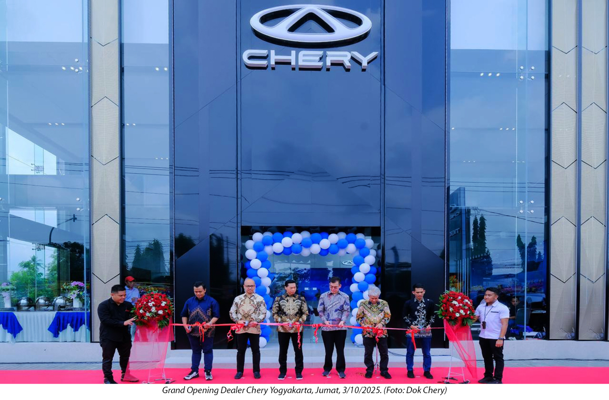 Chery Perluas Ekspansi Nasional Melalui Peresmian Dealer ke-59 di Yogyakarta