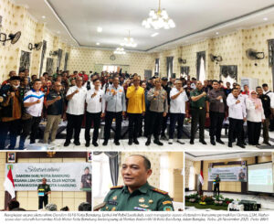 Dandim 0618/Kota Bandung Letkol Inf Robil Syaifullah Gelar Ngopi Bareng Ormas, LSM, Mahasiswa, dan Klub Motor