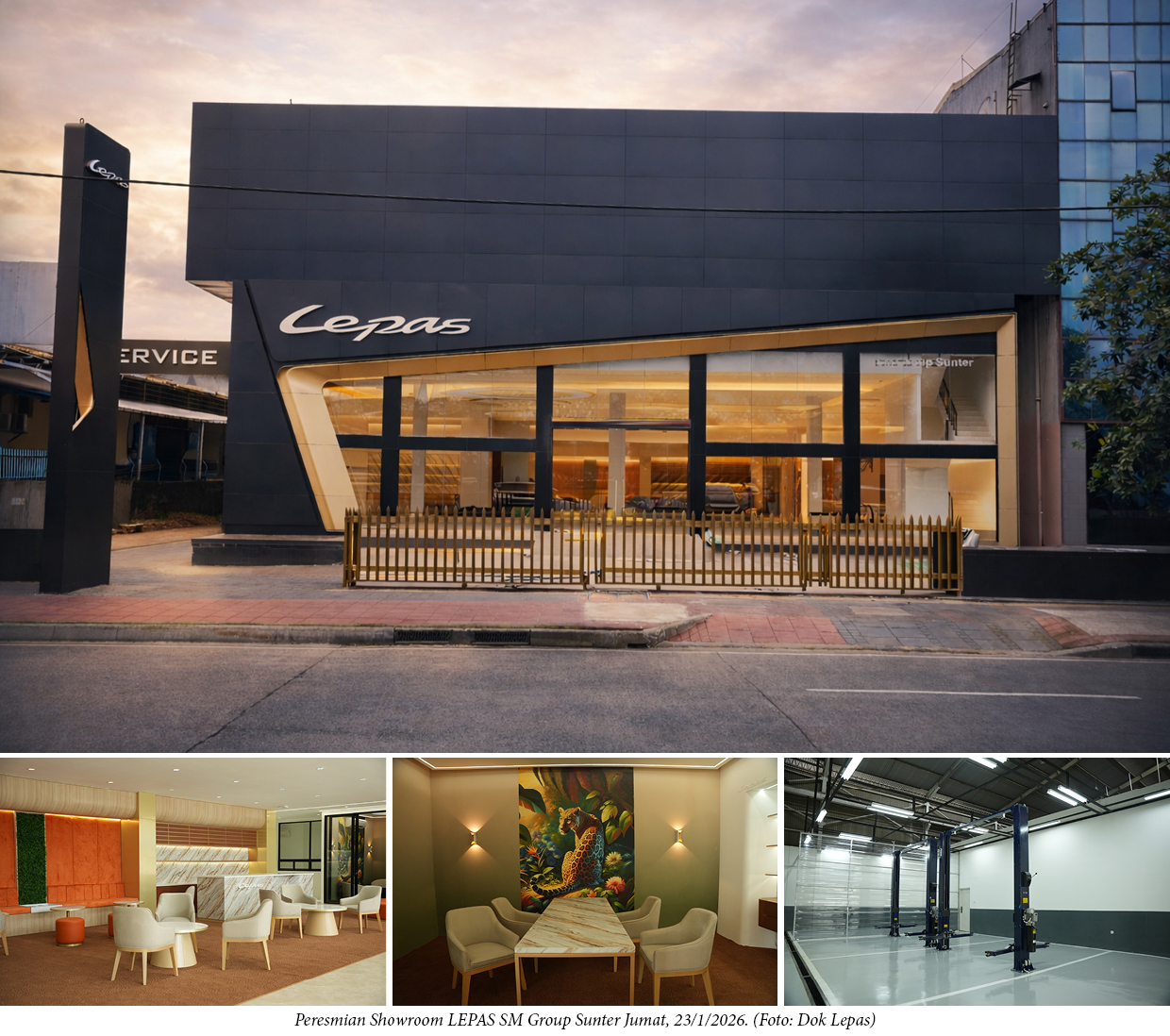 LEPAS Perluas Kehadiran di Indonesia Lewat Showroom Sunter, Perkuat Standar Pengalaman NEV Premium