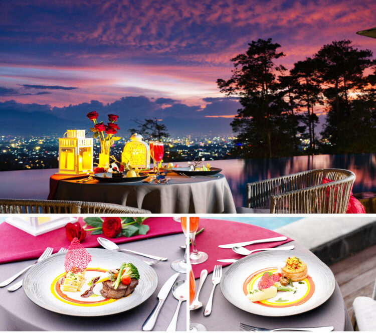 Rayakan Hari Valentine Dengan Makan Malam Romantis “Sunset to Stars” di Swiss-BelResort Dago Heritage Bandung