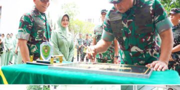 Kasad Resmikan Taman Merdeka serta Beri Pengarahan kepada Prajurit dan PNS Kodam III/Slw