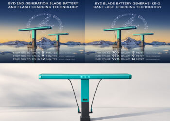 BYD Perkenalkan Blade Battery Generasi Kedua dan Teknologi FLASH Charging