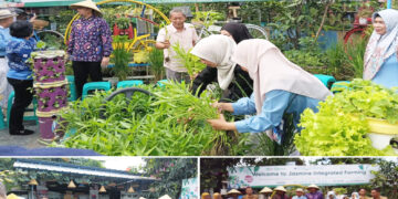 Kunjungi Jasmine Integrated Farming Bandung, Peserta Sesparlu Dorong Promosi ke Tingkat Internasional