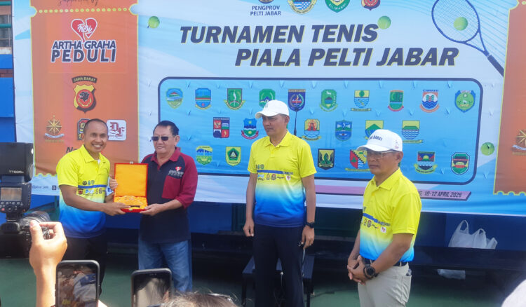 Arta Graha Peduli Arpesiasi Giat Turnamen Tenis Piala Pelti Jabar 2026