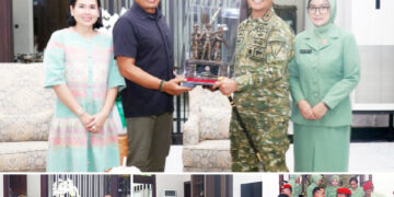 Dankodiklatad Sambut Danpusdiklatpassus, Pererat Silaturahmi dan Pengabdian lewat Anjangsana