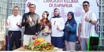 Dukung Komunitas Positif, Dankodiklatad Hadir di Grand Opening Tedja Coffee