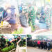 Wujudkan Lingkungan Bersih, Koramil 1802/Cibeunying, Kodim 0618/KB Gelar Kerja Bakti di Cibeunying Kaler