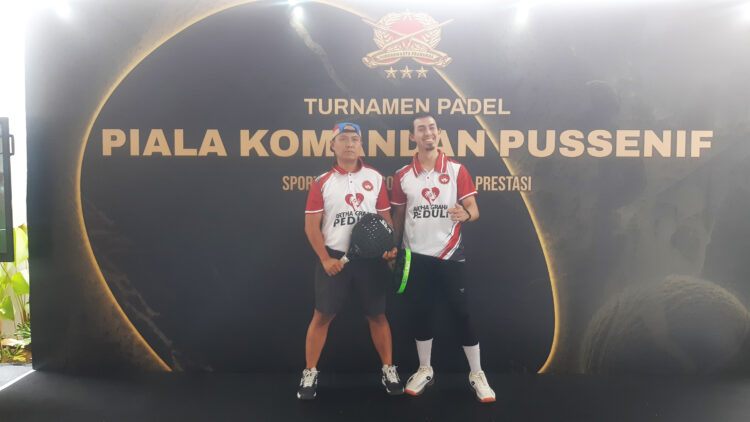 Artha Graha Peduli Dukung Tim Padel Jurnalis Bela Negara Berlaga di Turnamen Padel Piala Danpussenif