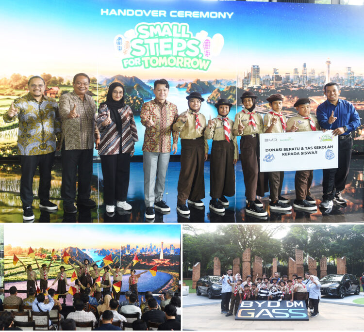 BYD Perluas “Small Steps for Tomorrow”: Setiap Penjualan M6 DM Turut Dukung Pendidikan Anak Indonesia