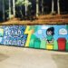 Mural “Bapa Langit, Indung Bumi” Hiasi Tanggul Cironggeng, Karya Mang Bob Ajak Warga Jaga Lingkungan