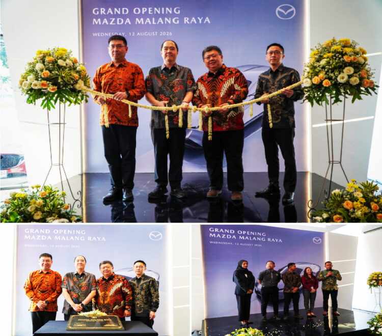Mazda Resmikan Dealer Resmi Pertama di Kota Malang, Perkuat Jaringan di Jawa Timur