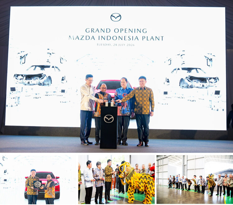 Mazda Resmi Merakit Kendaraan di Indonesia, Resmikan Pabrik Pertama dengan Standar Manufaktur Global