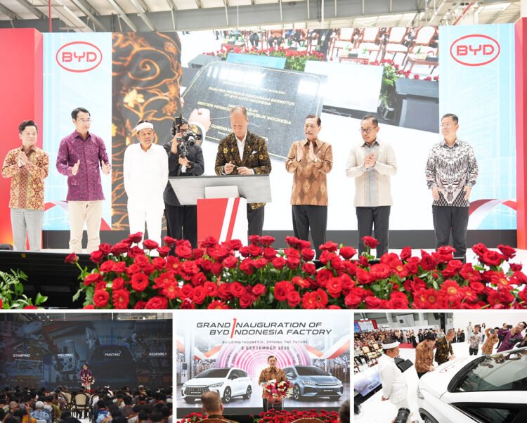 Diresmikan Pemerintah, Fasilitas Manufaktur BYD di Subang Tandai Babak Baru Perjalanan Lokalisasi di Indonesia