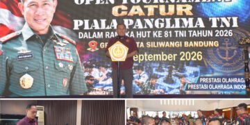 Garnisun Tetap II/Bandung Gelar Open Tournament Catur Piala Panglima TNI